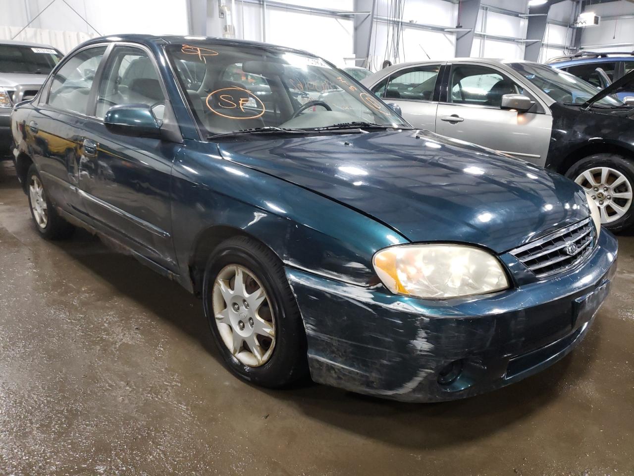 KIA SPECTRA BA 2003 with VIN KNAFB121435264469 - Photo from auction