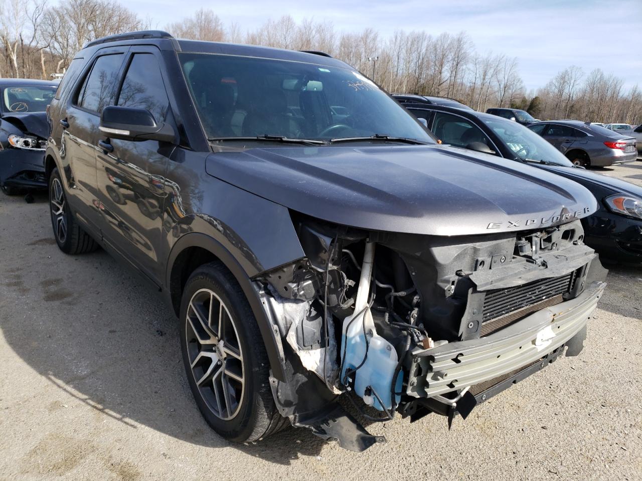 FORD EXPLORER S 2017 with VIN 1FM5K8GT0HGE02632 - Photo from auction