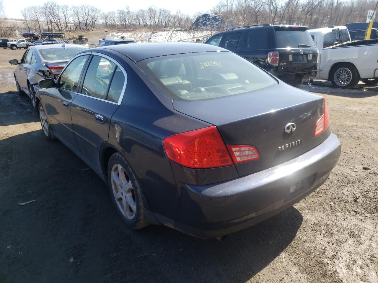 Photo 3 from auction – 2004 INFINITI G35 with VIN JNKCV51F44M709767
