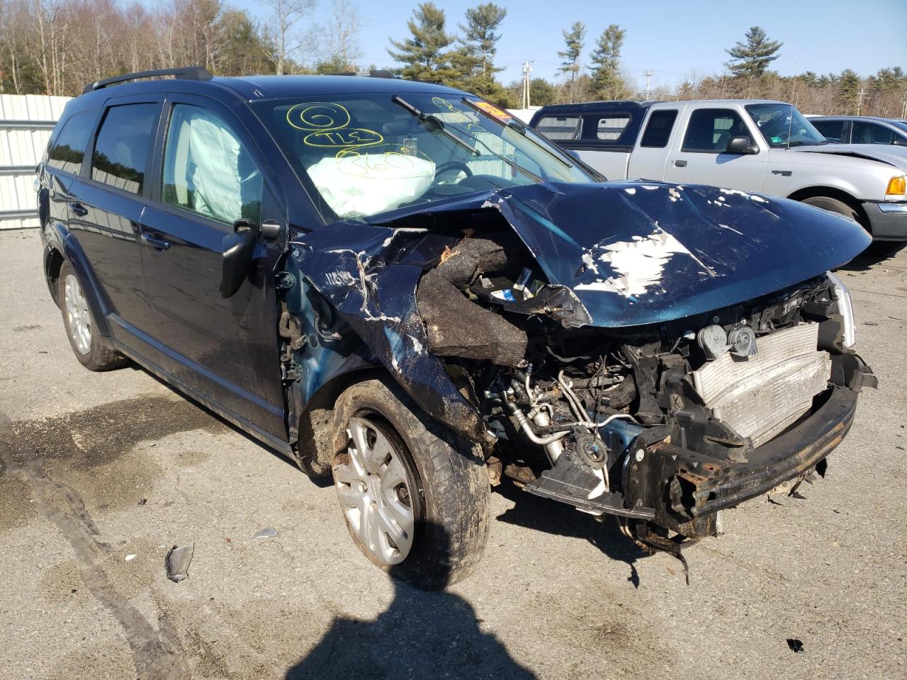 Photo 1 from auction – 2014 DODGE JOURNEY SE with VIN 3C4PDDAG0ET206287
