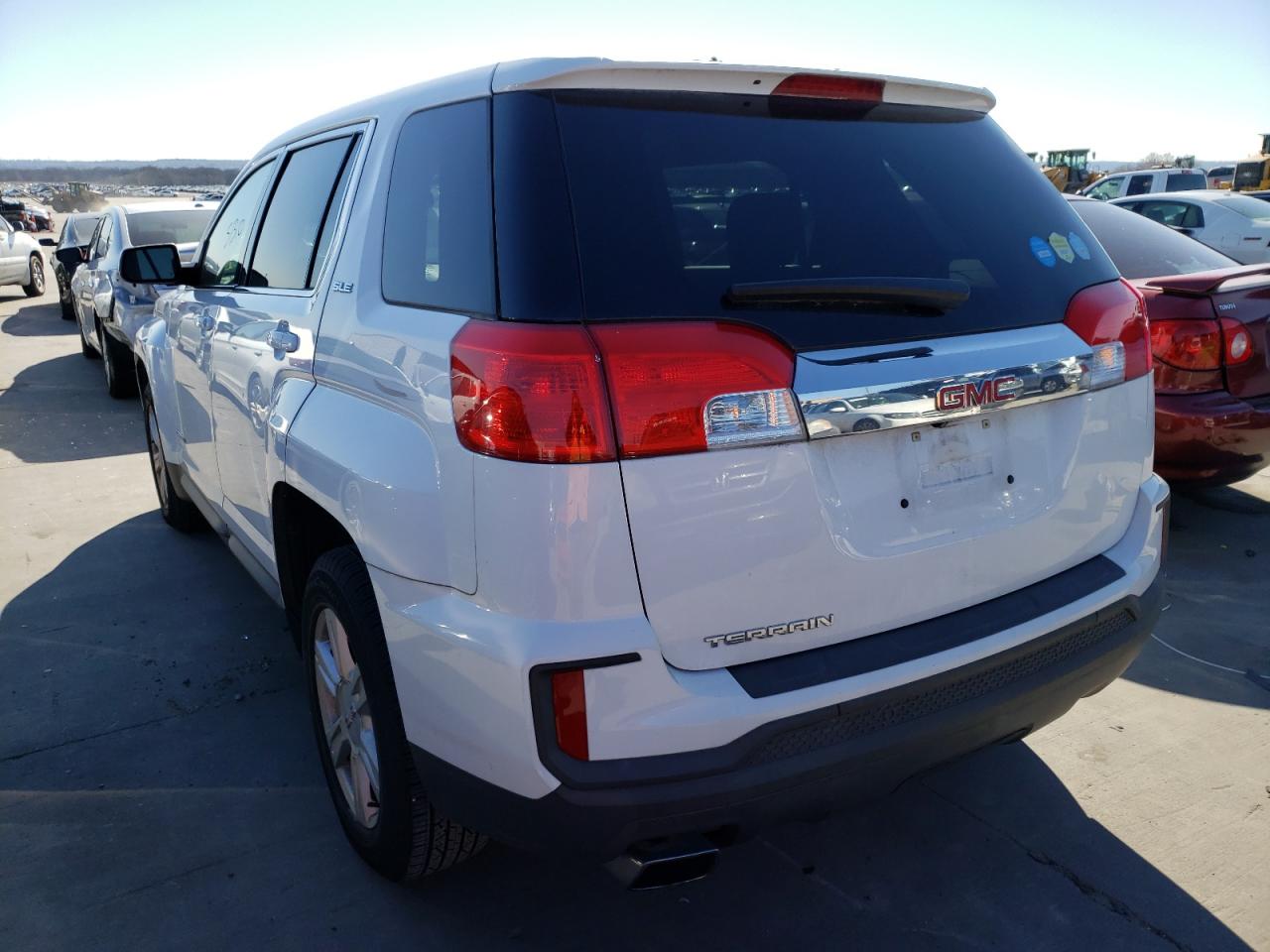 Photo 3 from auction – 2016 GMC TERRAIN SL with VIN 2GKALMEK1G6247367