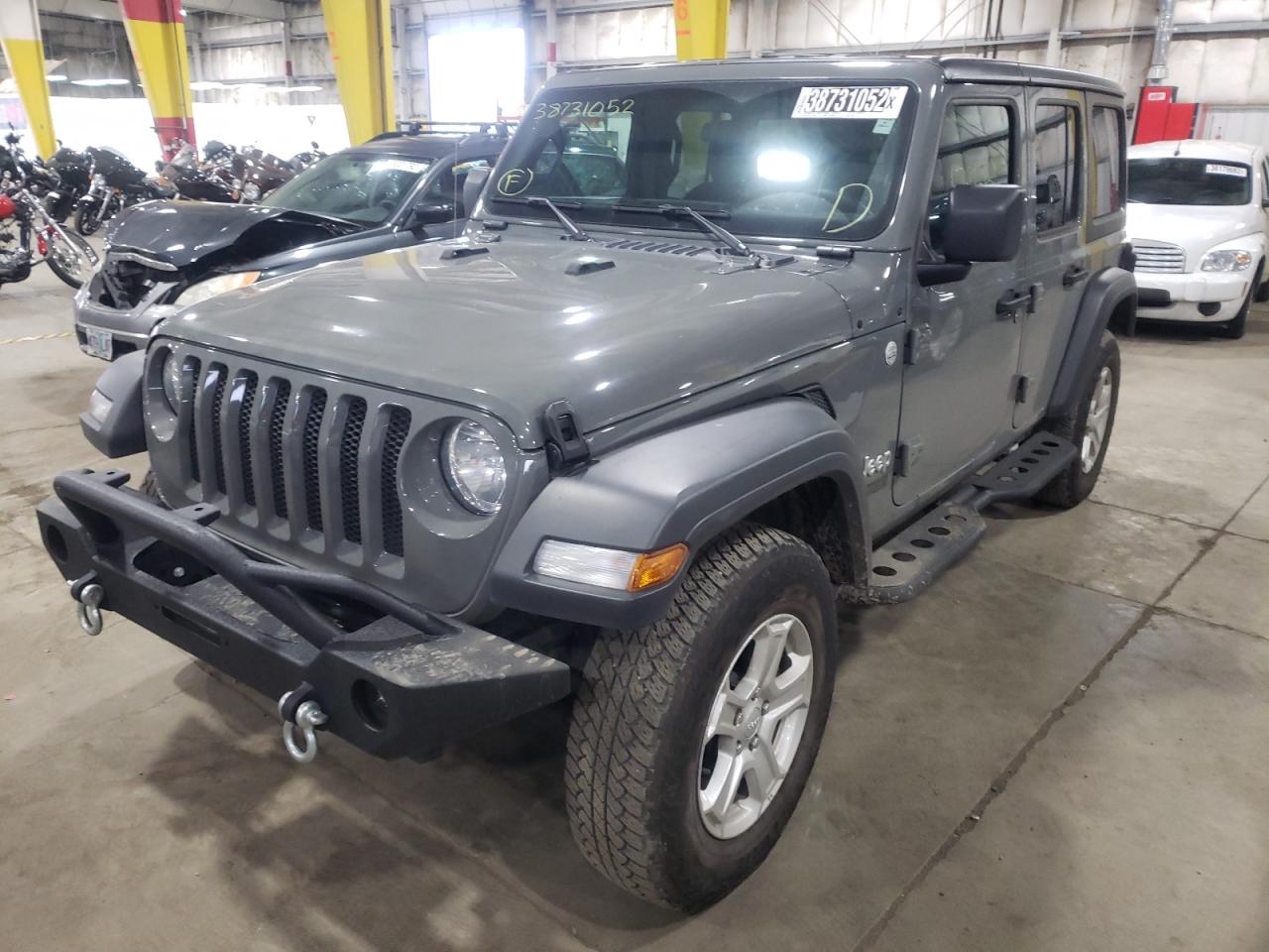 Photo 2 from auction – 2018 JEEP WRANGLER U with VIN 1C4HJXDN3JW202117