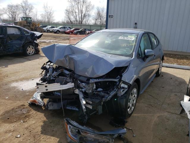 Photo 2 from auction – 2021 TOYOTA COROLLA LE with VIN 5YFEPMAE2MP249883
