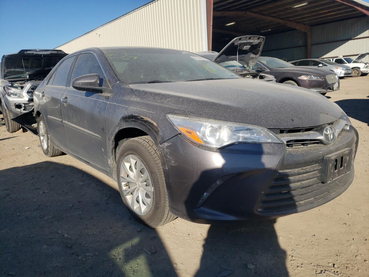 TOYOTA CAMRY LE 2015 with VIN 4T4BF1FK4FR504205 - Photo from auction