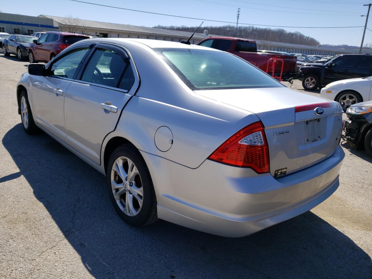 Photo 3 from auction – 2012 FORD FUSION SE with VIN 3FAHP0HA9CR223403
