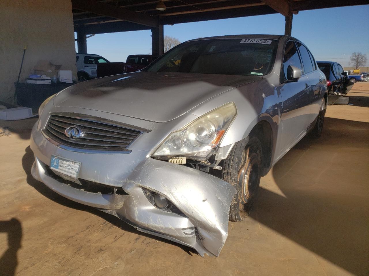 Photo 2 from auction – 2012 INFINITI G37 with VIN JN1CV6AR2CM975470