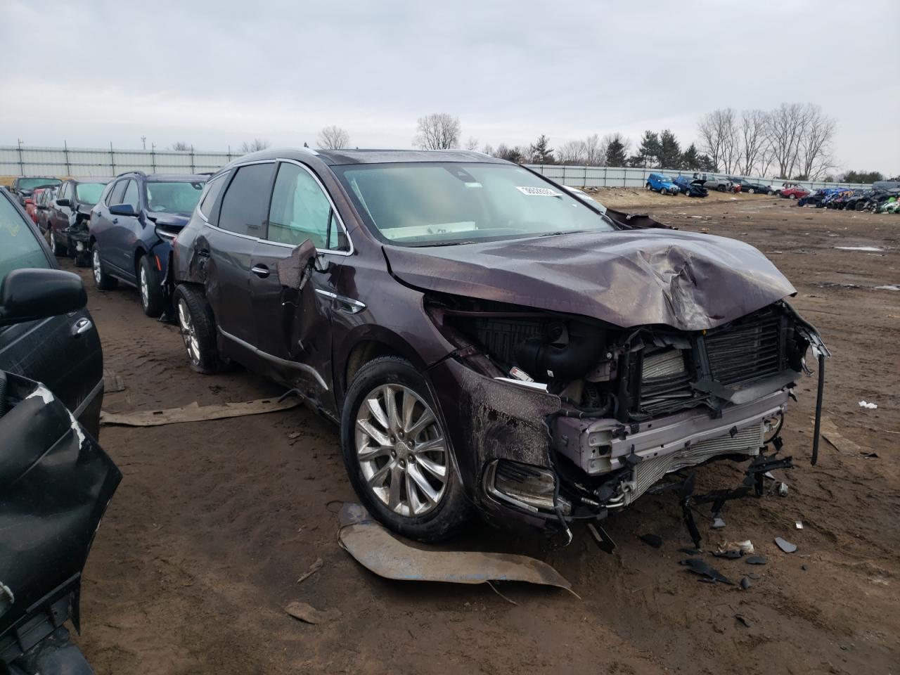 BUICK ENCLAVE PR 2018 with VIN 5GAEVBKW8JJ143487 - Photo from auction