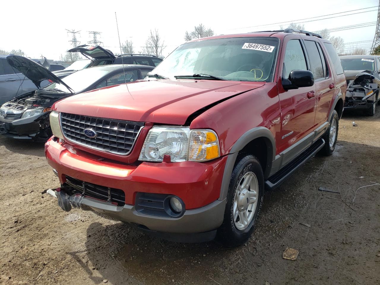 Photo 2 from auction – 2002 FORD EXPLORER X with VIN 1FMZU73E82ZA79858