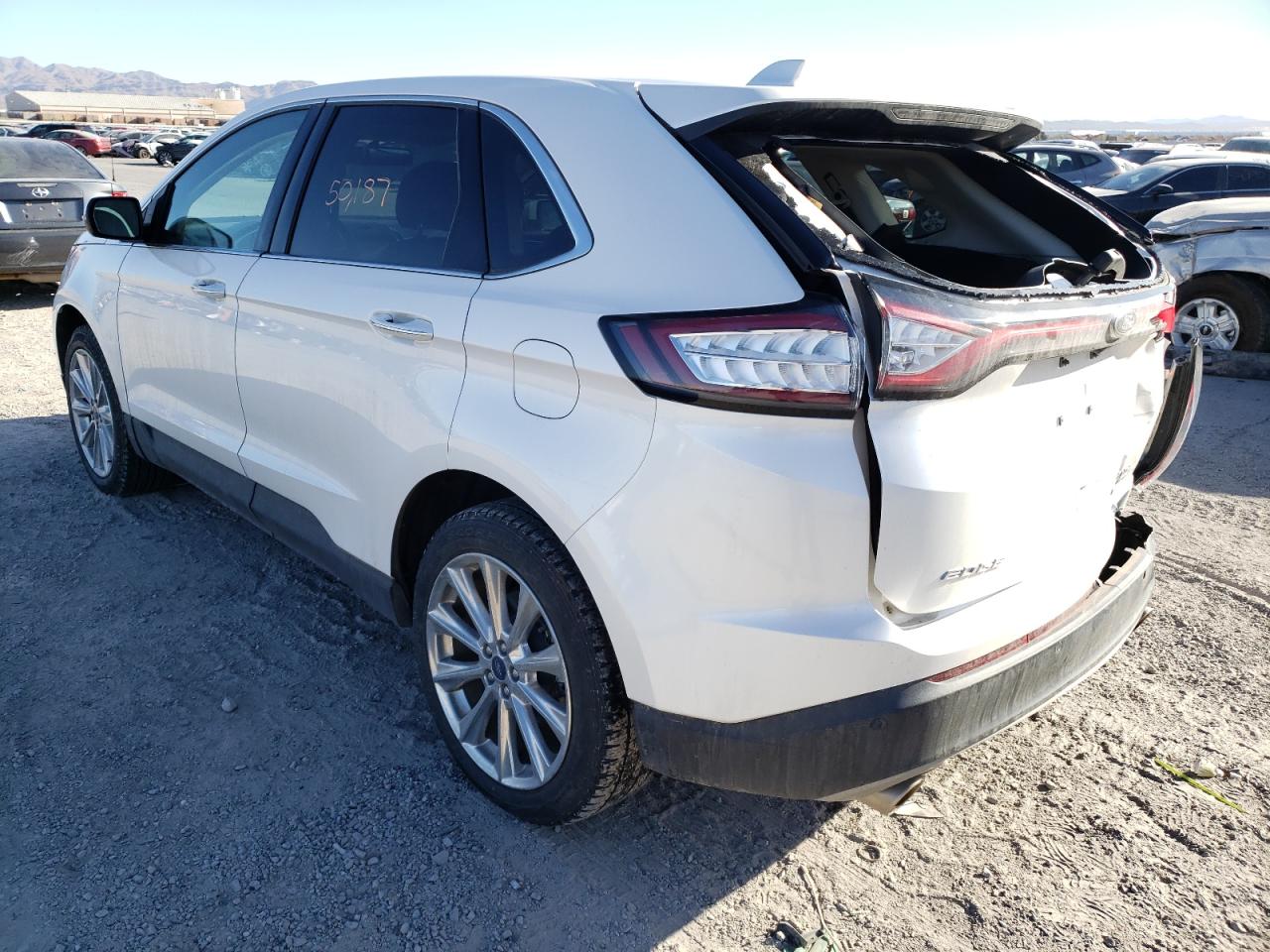 Photo 3 from auction – 2017 FORD EDGE TITAN with VIN 2FMPK4K82HBC10124