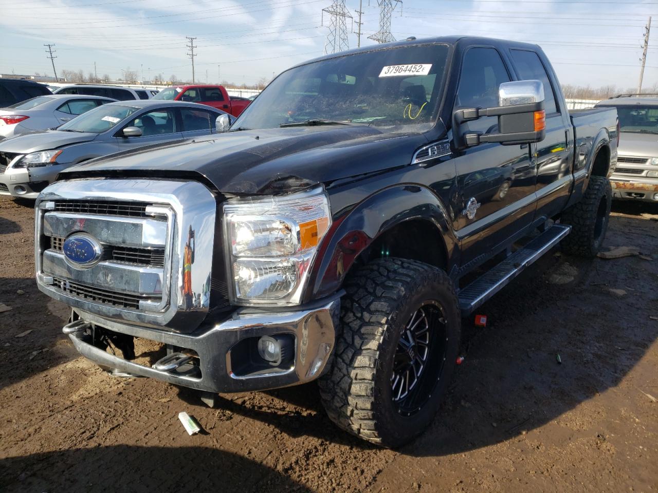 Photo 2 from auction – 2014 FORD F350 SUPER with VIN 1FT8W3BTXEEA13696