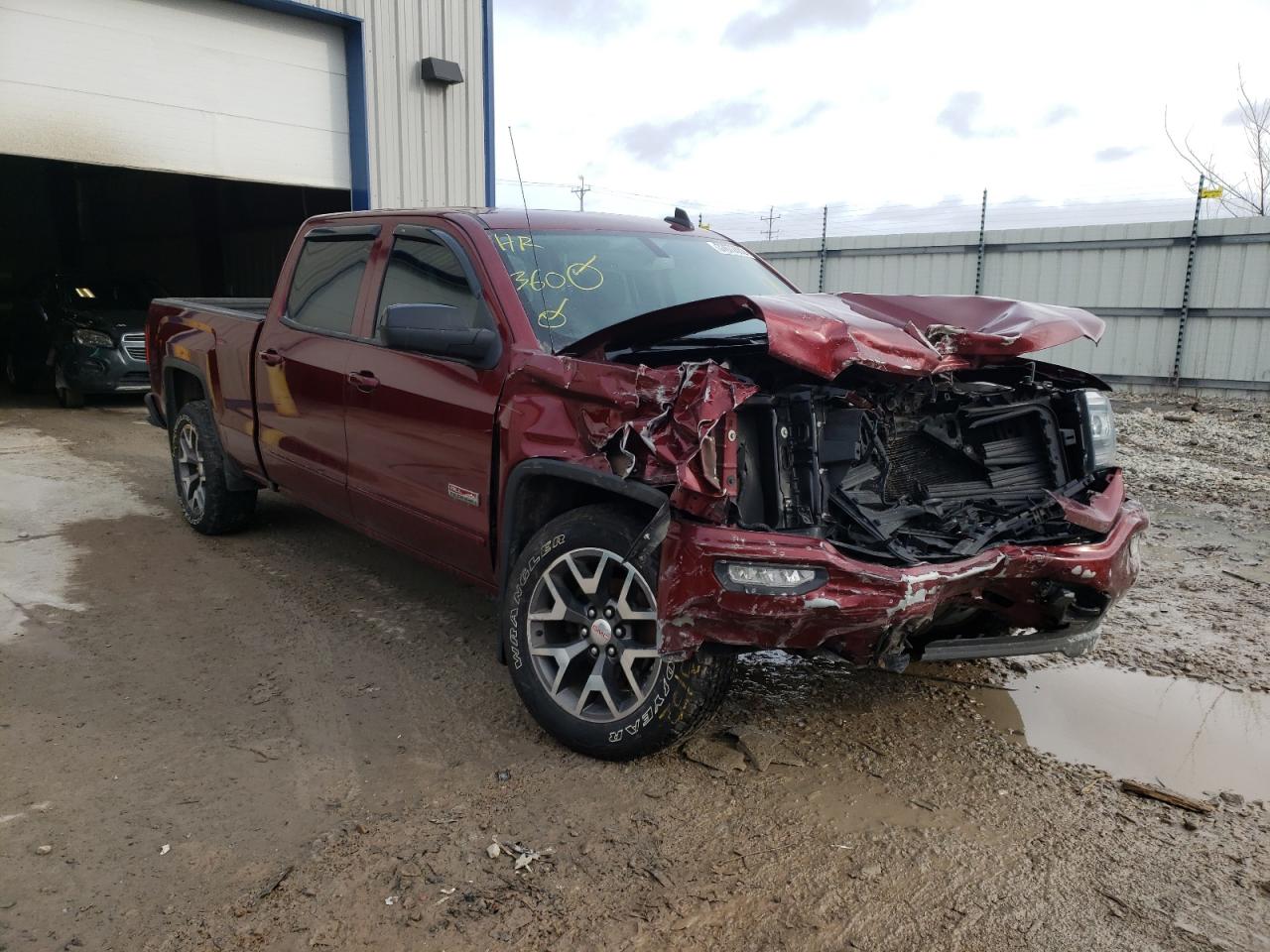GMC SIERRA K15 2017 with VIN 3GTU2NEC1HG324691 - Photo from auction