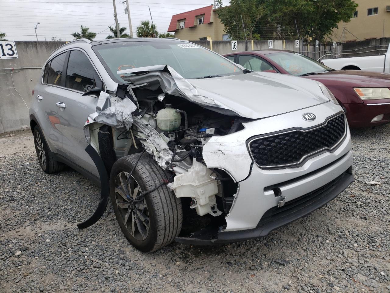 KIA SPORTAGE E 2017 with VIN KNDPN3AC9H7271457 - Photo from auction