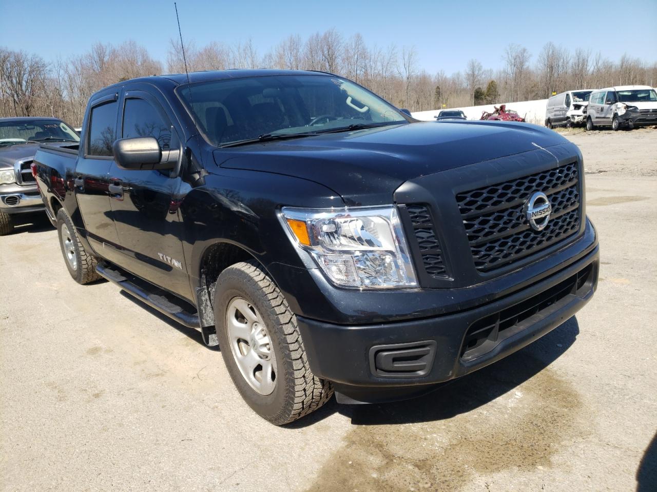 NISSAN TITAN S 2018 with VIN 1N6AA1EJXJN537355 - Photo from auction