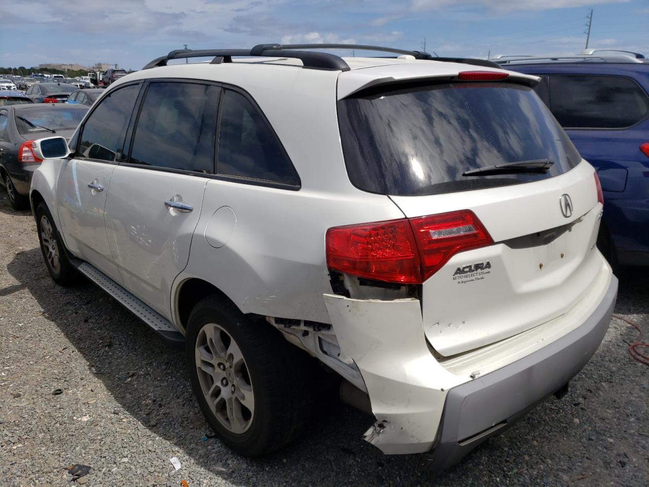 Photo 3 from auction – 2008 ACURA MDX TECHNO with VIN 2HNYD28428H504769
