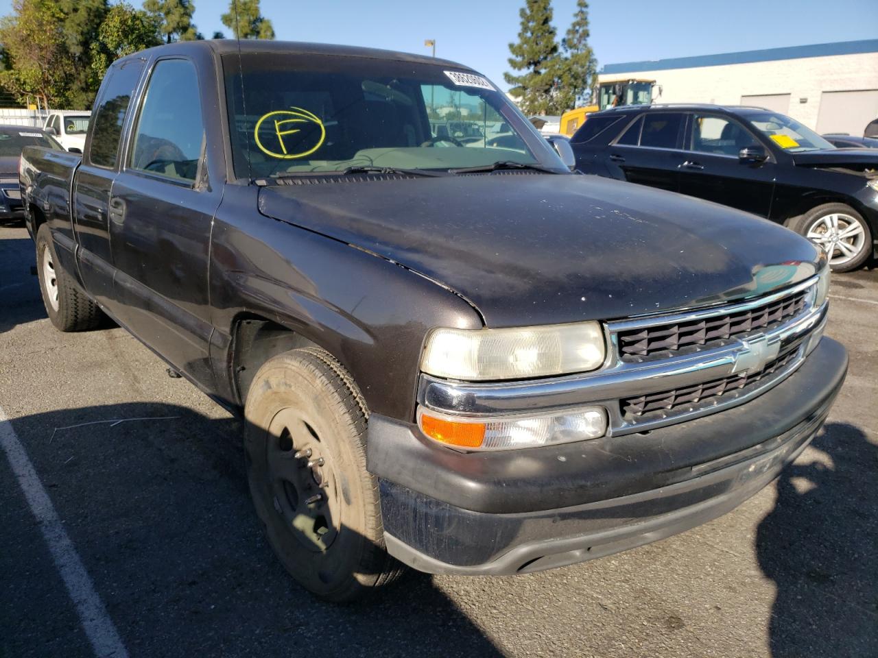 CHEVROLET SILVERADO 1999 with VIN 2GCEC19T9X1107269 - Photo from auction