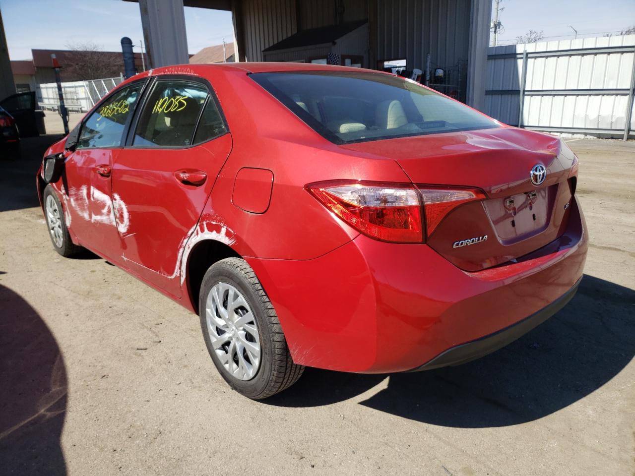 Photo 3 from auction – 2017 TOYOTA COROLLA L with VIN 5YFBURHEXHP643460