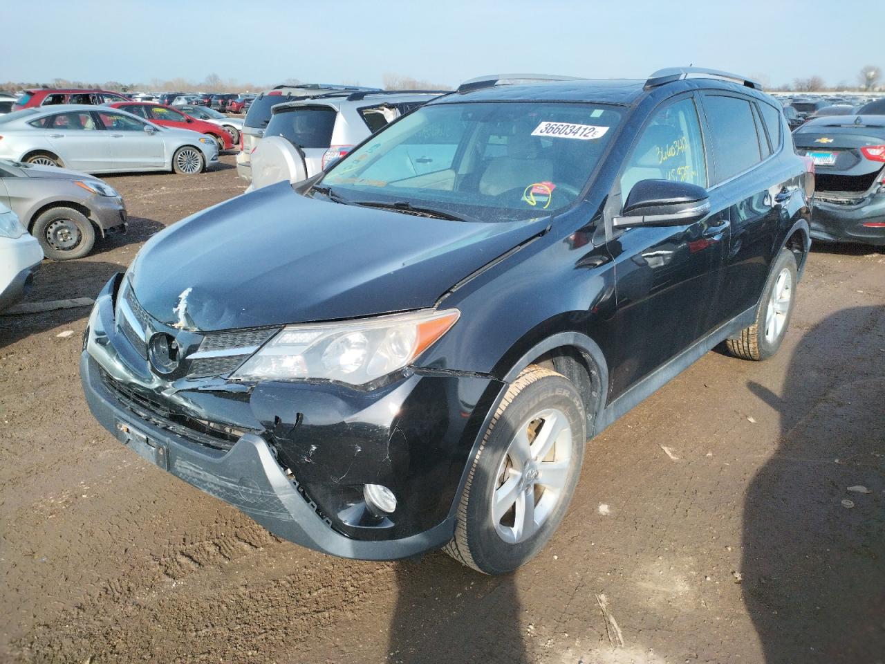 Photo 2 from auction – 2013 TOYOTA RAV4 XLE with VIN 2T3RFREV5DW093582