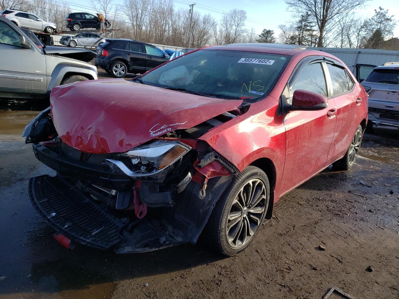 Photo 2 from auction – 2016 TOYOTA COROLLA L with VIN 2T1BURHE7GC509195