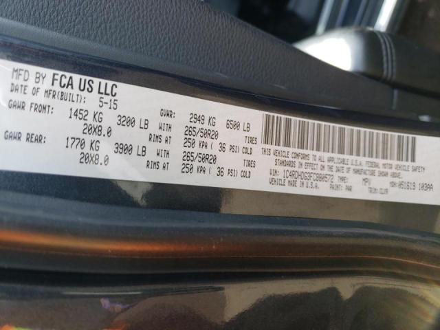 Photo 10 from auction – 2015 DODGE DURANGO LI with VIN 1C4RDHDG3FC880572