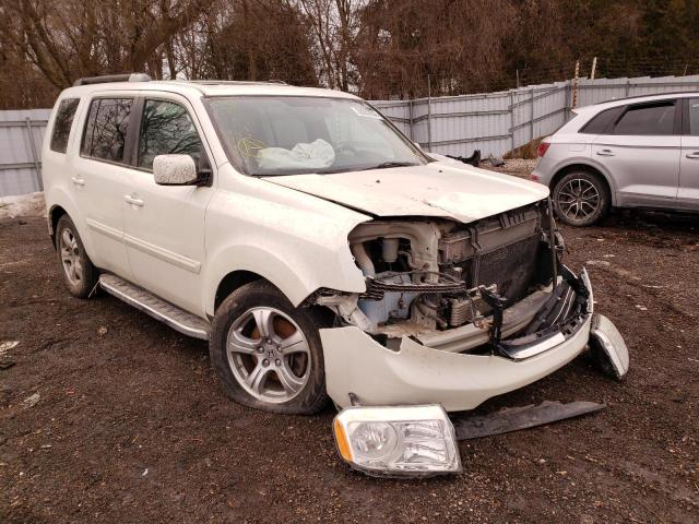 HONDA PILOT EXL 2014 with VIN 5FNYF4H52EB505023 - Photo from auction