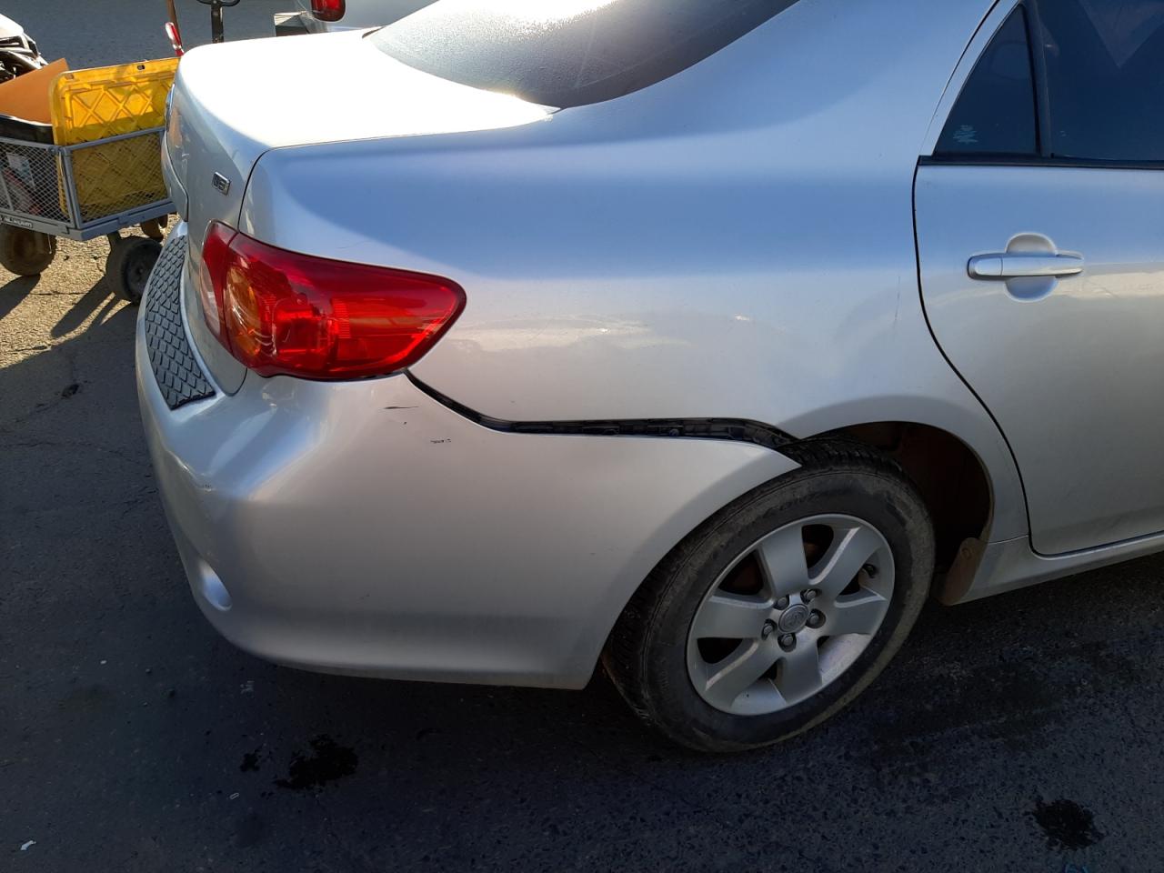 Photo 9 from auction – 2009 TOYOTA COROLLA BA with VIN 1NXBU40E29Z075302