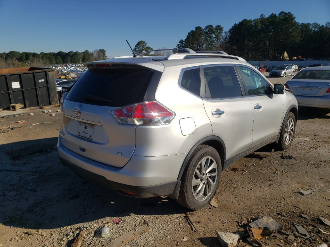 Photo 4 from auction – 2015 NISSAN ROGUE S with VIN 5N1AT2MT1FC756855