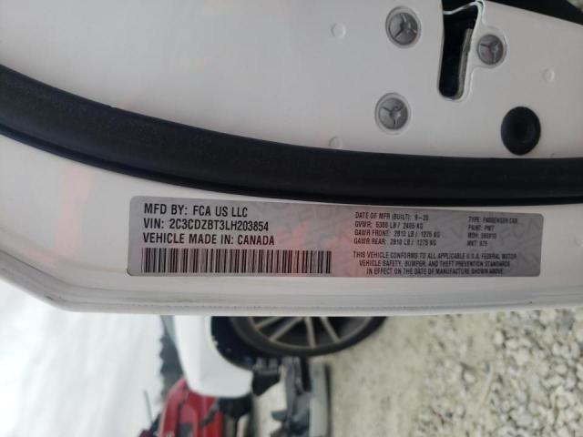 Photo 10 from auction – 2020 DODGE CHALLENGER with VIN 2C3CDZBT3LH203854