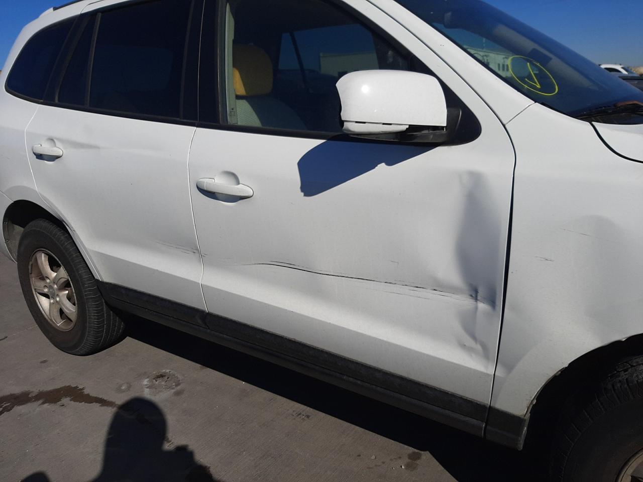 Photo 9 from auction – 2007 HYUNDAI SANTA FE G with VIN 5NMSG13D17H127228