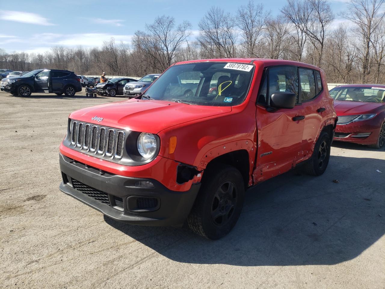 Photo 15 from auction – 2017 JEEP RENEGADE S with VIN ZACCJBAB6HPE69928
