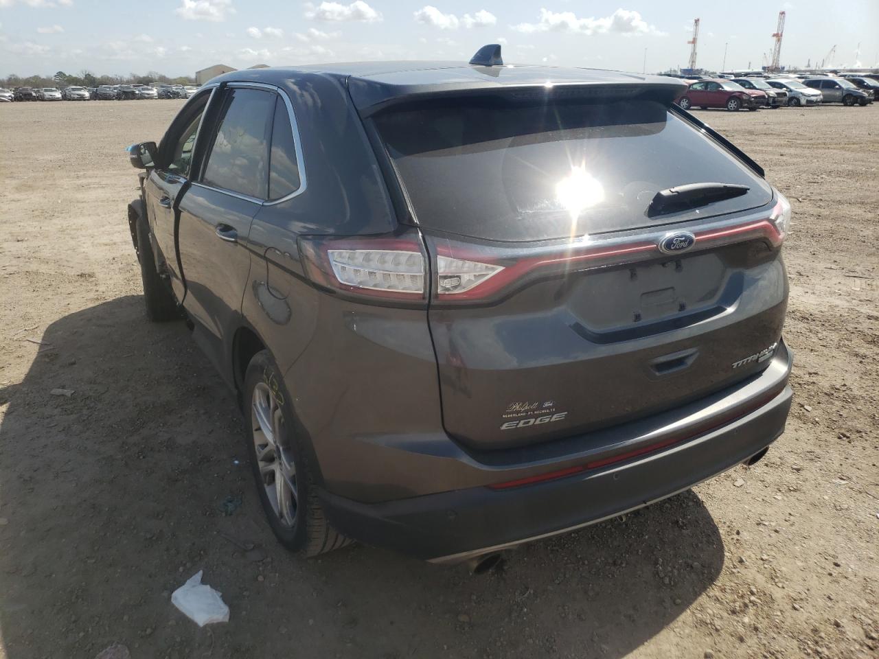 Photo 3 from auction – 2015 FORD EDGE TITAN with VIN 2FMTK3K93FBB16462