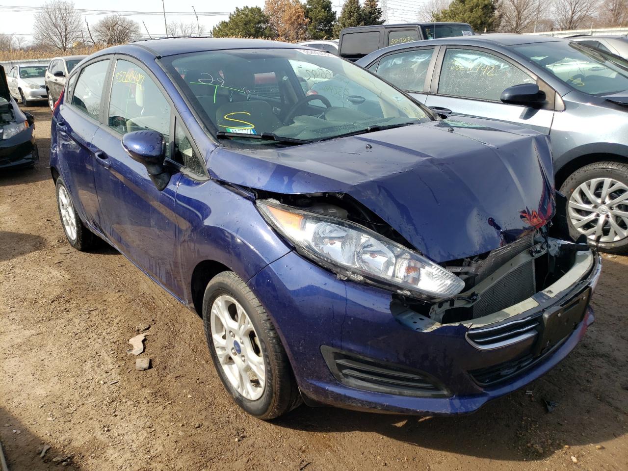 FORD FIESTA SE 2016 with VIN 3FADP4EJ5GM174116 - Photo from auction