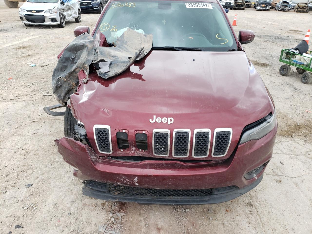 Photo 7 from auction – 2020 JEEP CHEROKEE L with VIN 1C4PJLCB3LD536383