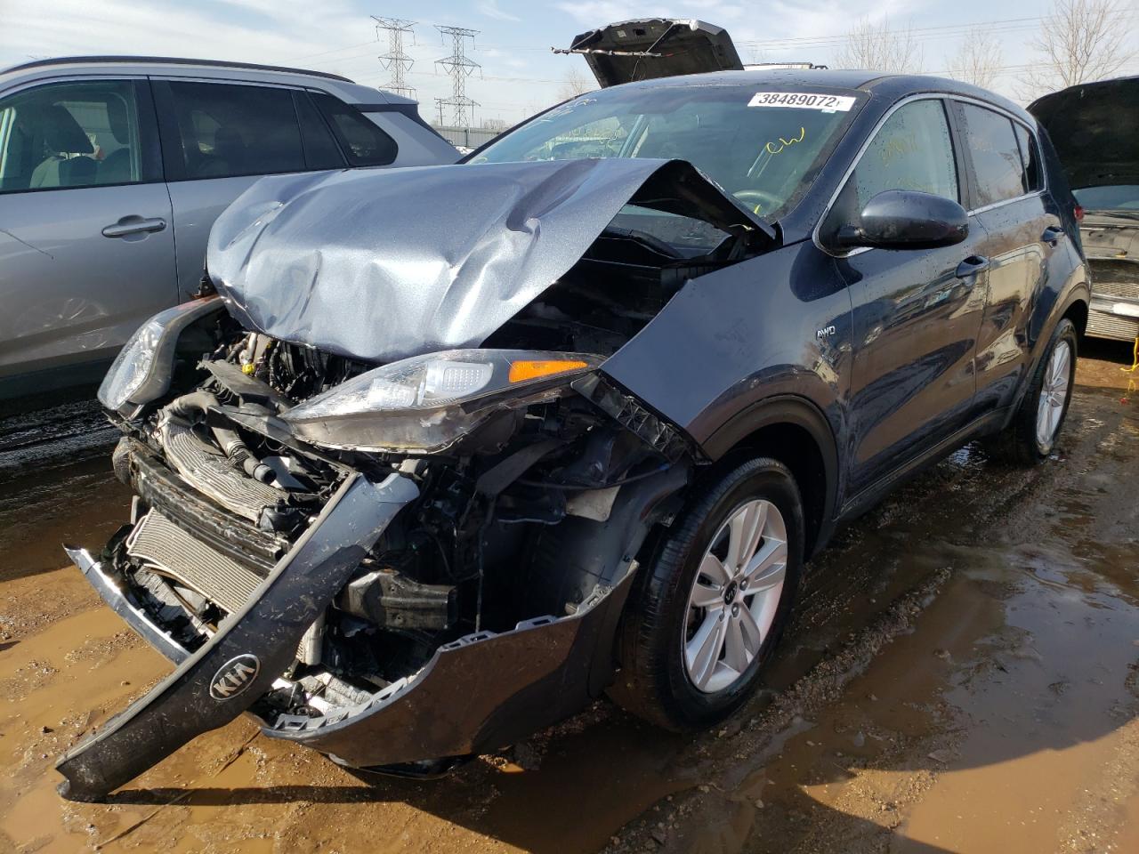 Photo 2 from auction – 2018 KIA SPORTAGE L with VIN KNDPMCAC3J7385074