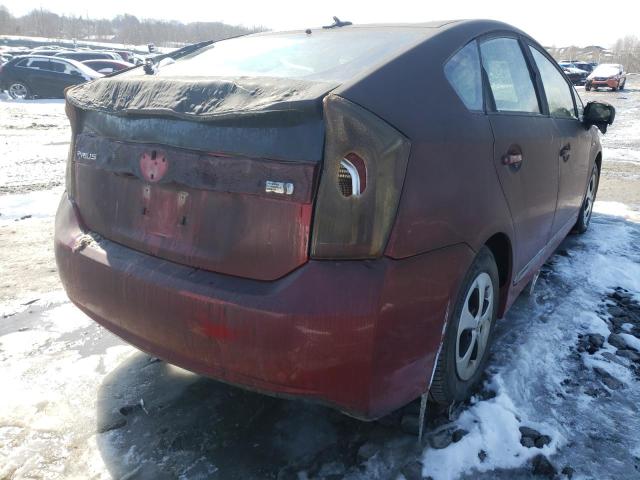 Photo 4 from auction – 2012 TOYOTA PRIUS with VIN JTDKN3DU0C1530847
