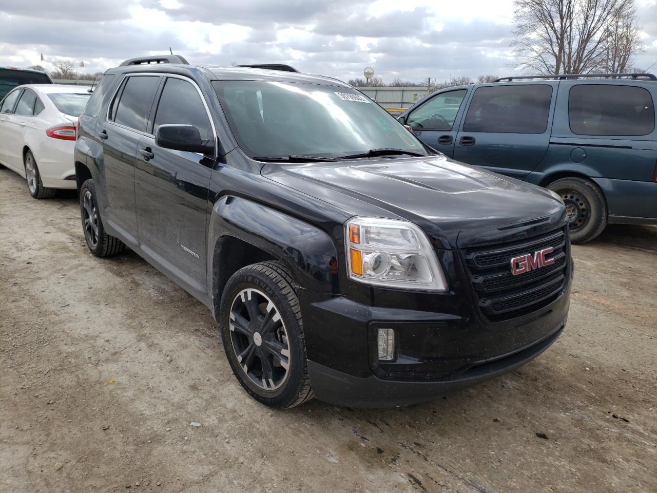 GMC TERRAIN SL 2017 with VIN 2GKFLUE36H6150407 - Photo from auction