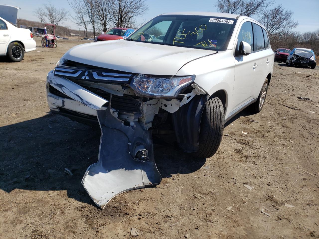 Photo 9 from auction – 2014 MITSUBISHI OUTLANDER with VIN JA4AD3A30EZ009846