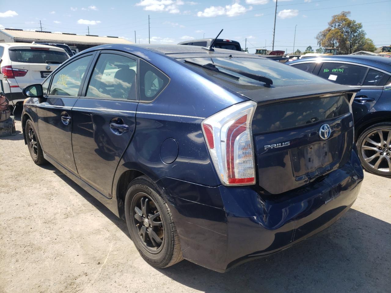 Фото 3 с аукциона – 2012 TOYOTA PRIUS с VIN JTDKN3DU7C1521501