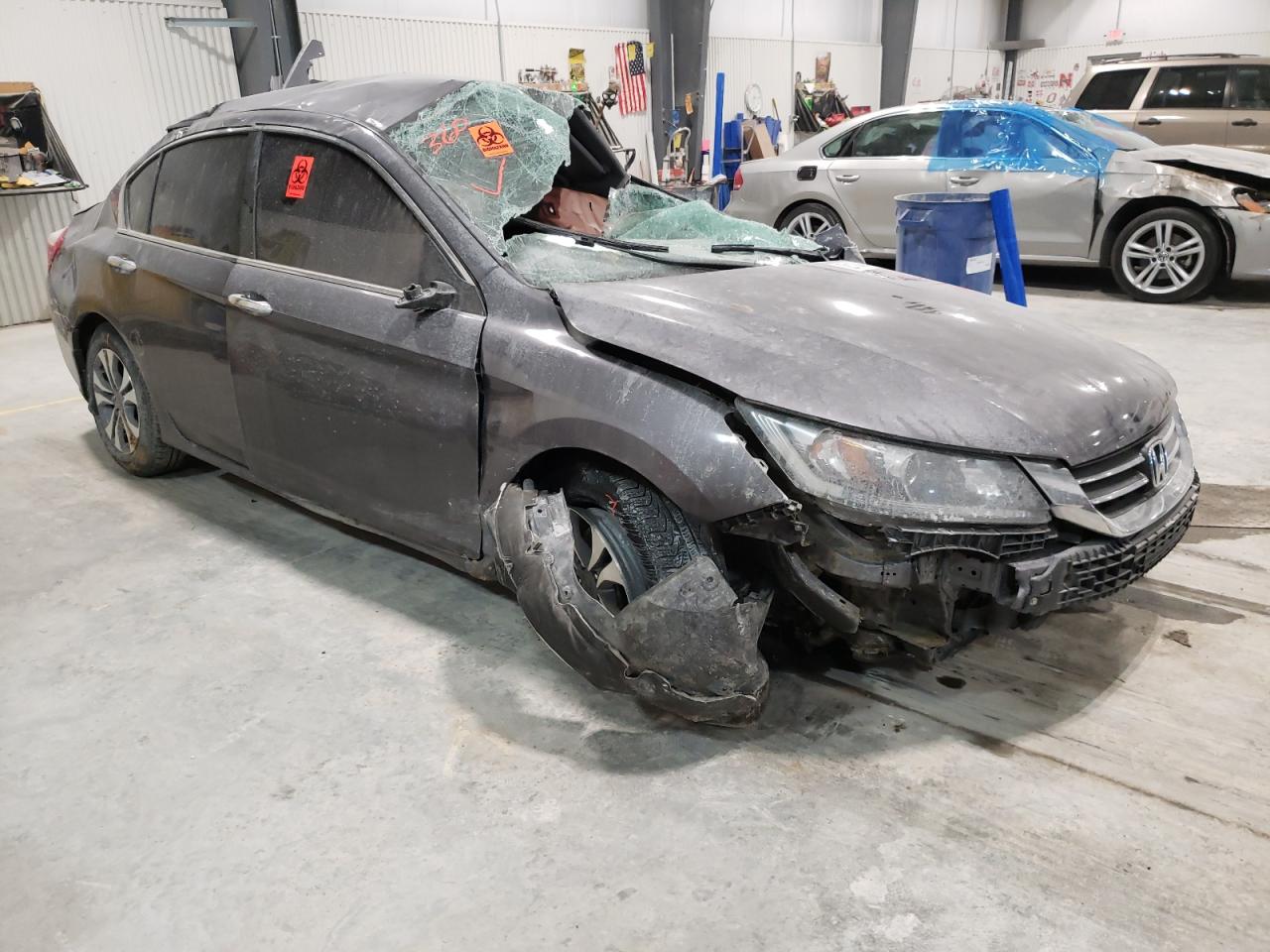HONDA ACCORD LX 2015 with VIN 1HGCR2F35FA010365 - Photo from auction