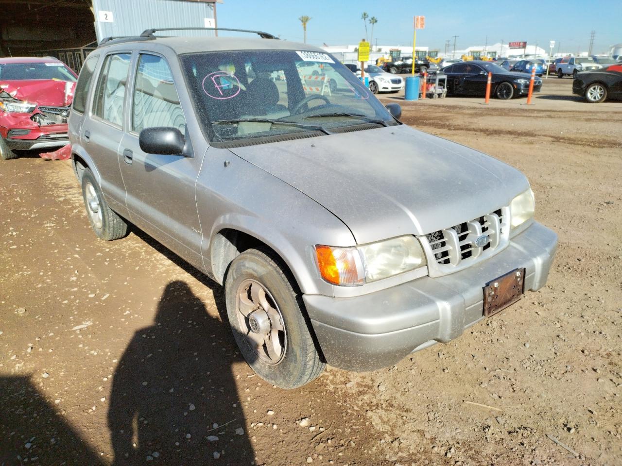 KIA SPORTAGE 2001 with VIN KNDJA723515690219 - Photo from auction
