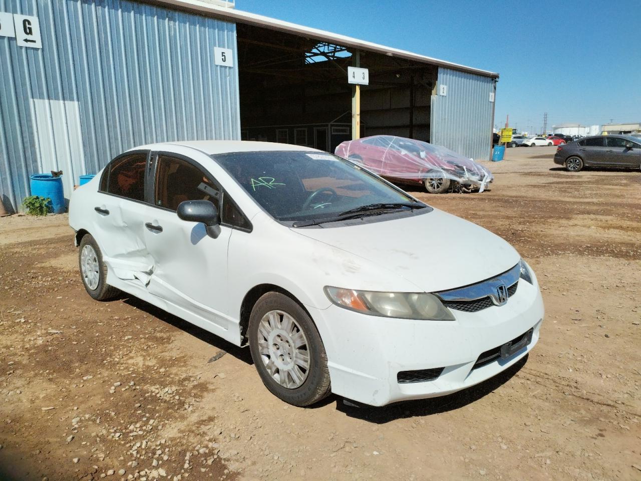 HONDA CIVIC VP 2010 with VIN 19XFA1F34AE051945 - Photo from auction