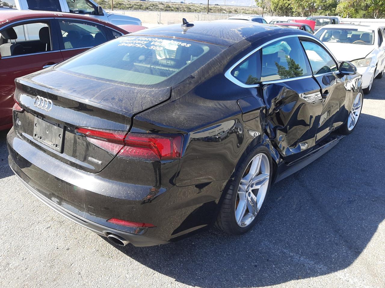 Photo 4 from auction – 2019 AUDI A5 PREMIUM with VIN WAUENCF58KA078905