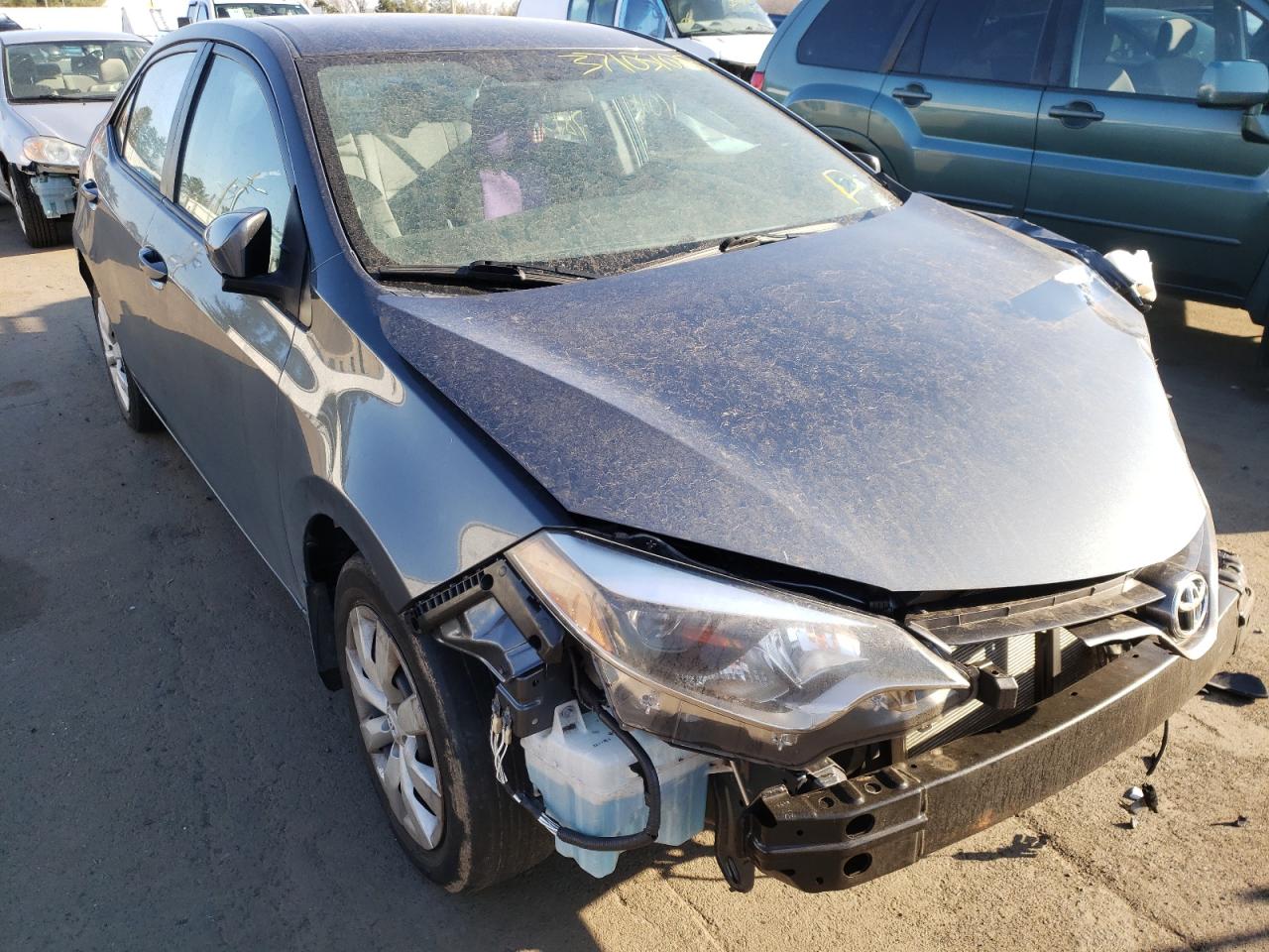 TOYOTA COROLLA L 2016 with VIN 2T1BURHE5GC729757 - Photo from auction
