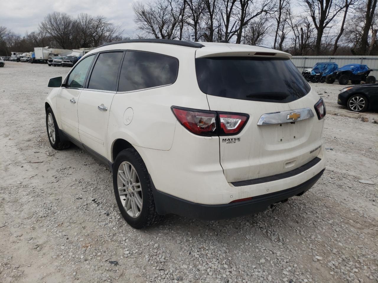 Photo 3 from auction – 2014 CHEVROLET TRAVERSE L with VIN 1GNKRGKDXEJ221654