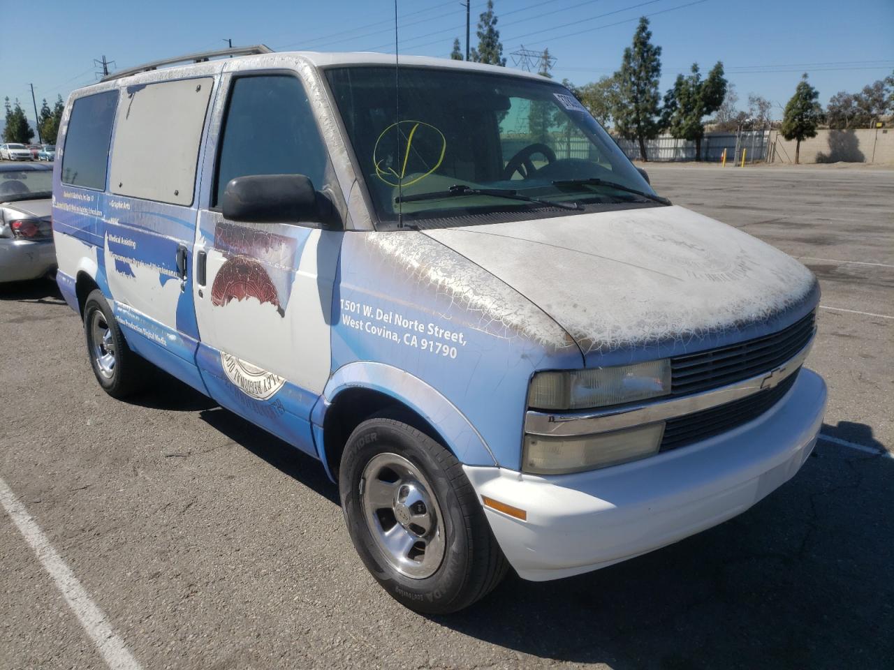 CHEVROLET ASTRO 2002 with VIN 1GNDM19X92B108272 - Photo from auction