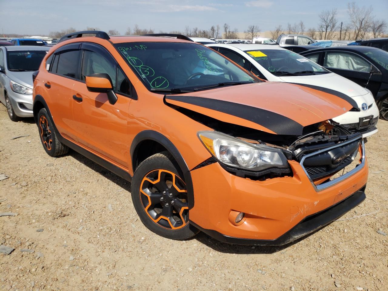 SUBARU XV CROSSTR 2014 with VIN JF2GPACC6EH319452 - Photo from auction
