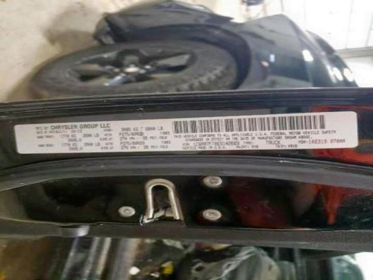 Photo 10 from auction – 2014 RAM 1500 ST with VIN 1C6RR7FT8ES142669