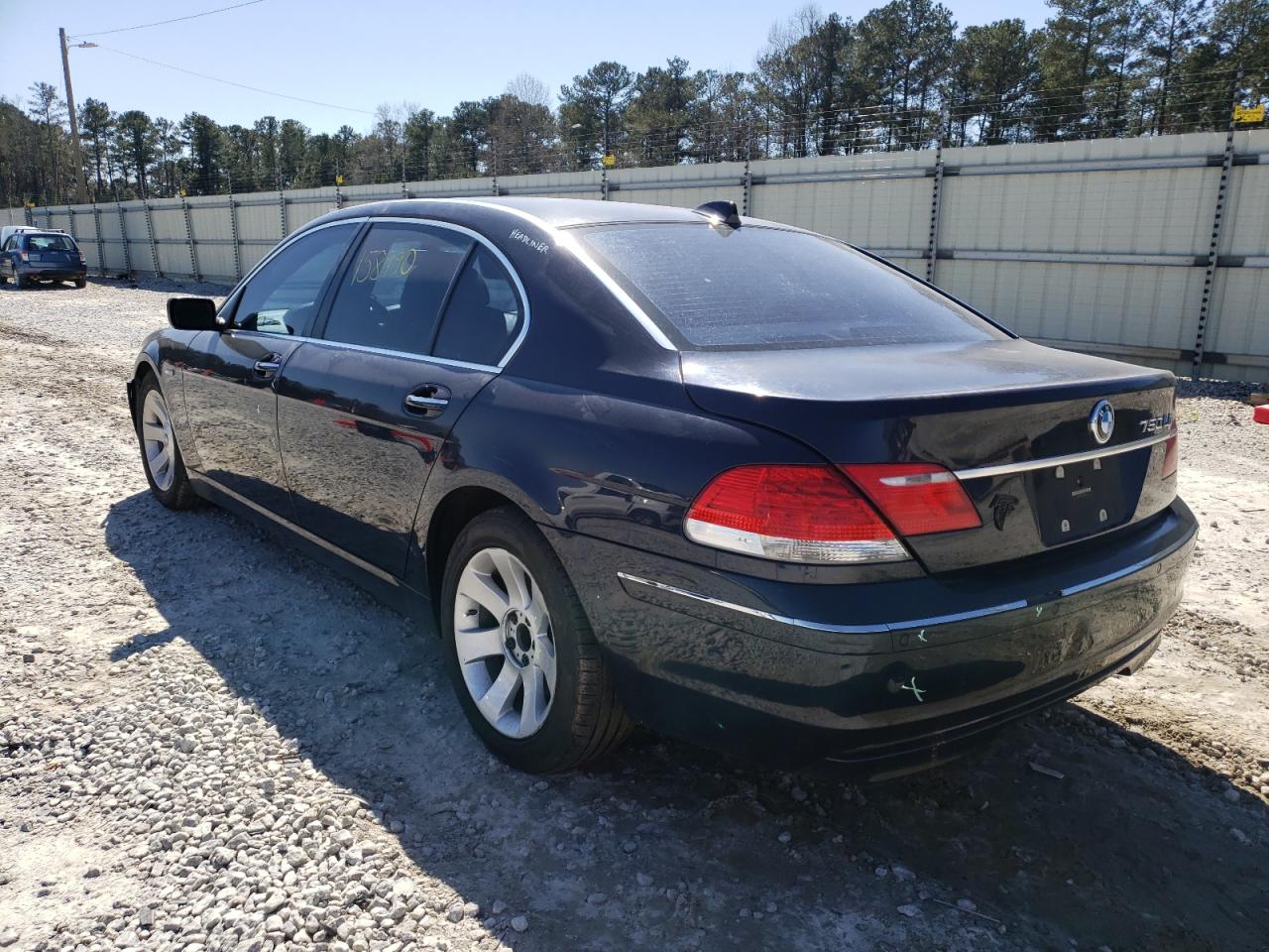 Photo 3 from auction – 2007 BMW 750 with VIN WBAHN835X7DT76375