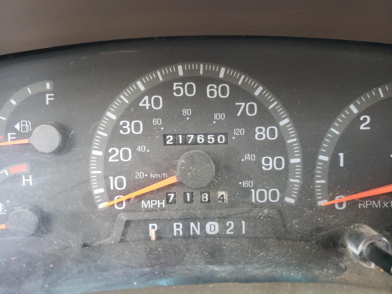 Photo 8 from auction – 1997 FORD F150 with VIN 1FTDX07W3VKC18341