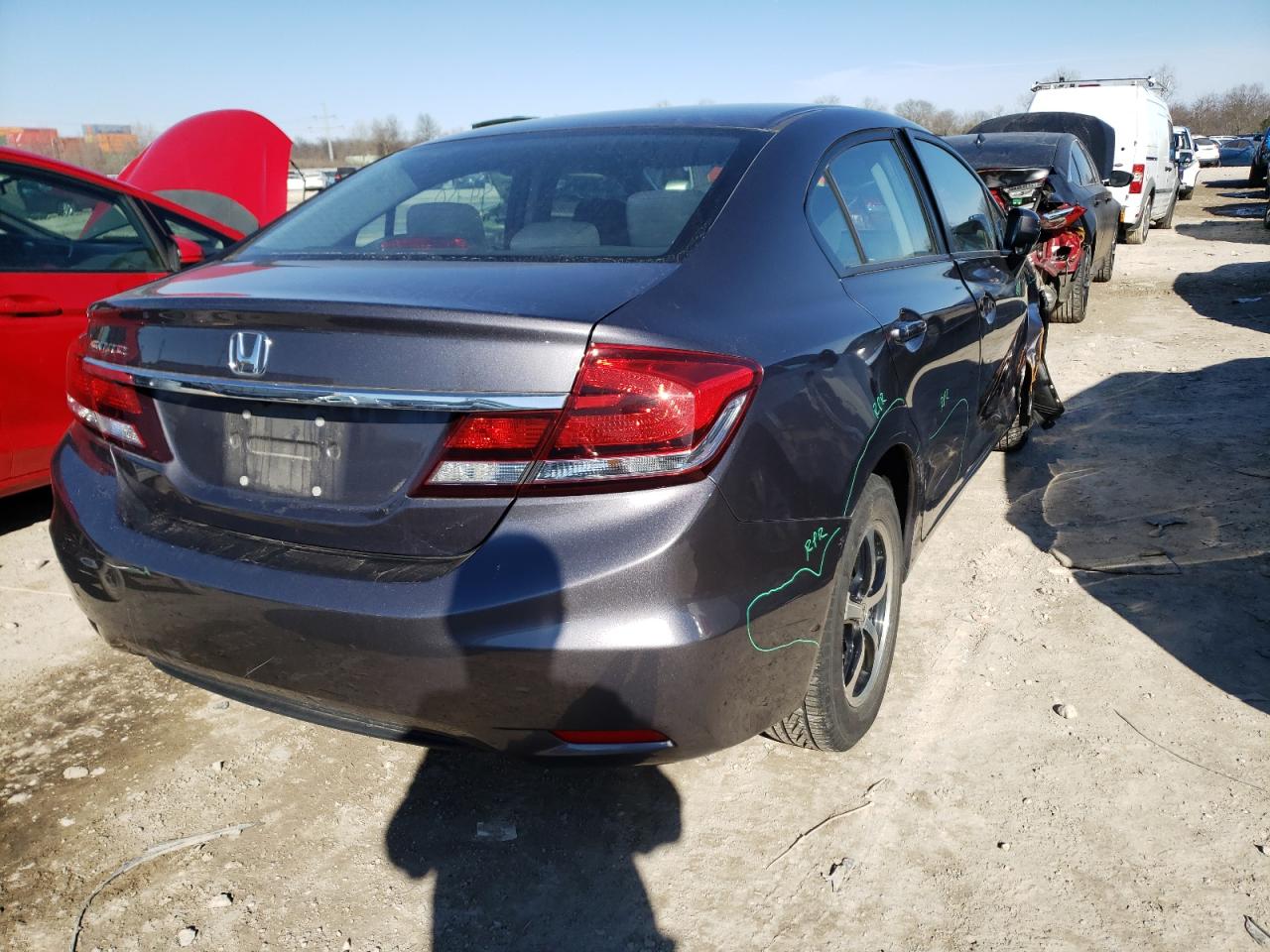 Photo 4 from auction – 2015 HONDA CIVIC SE with VIN 19XFB2F75FE118243