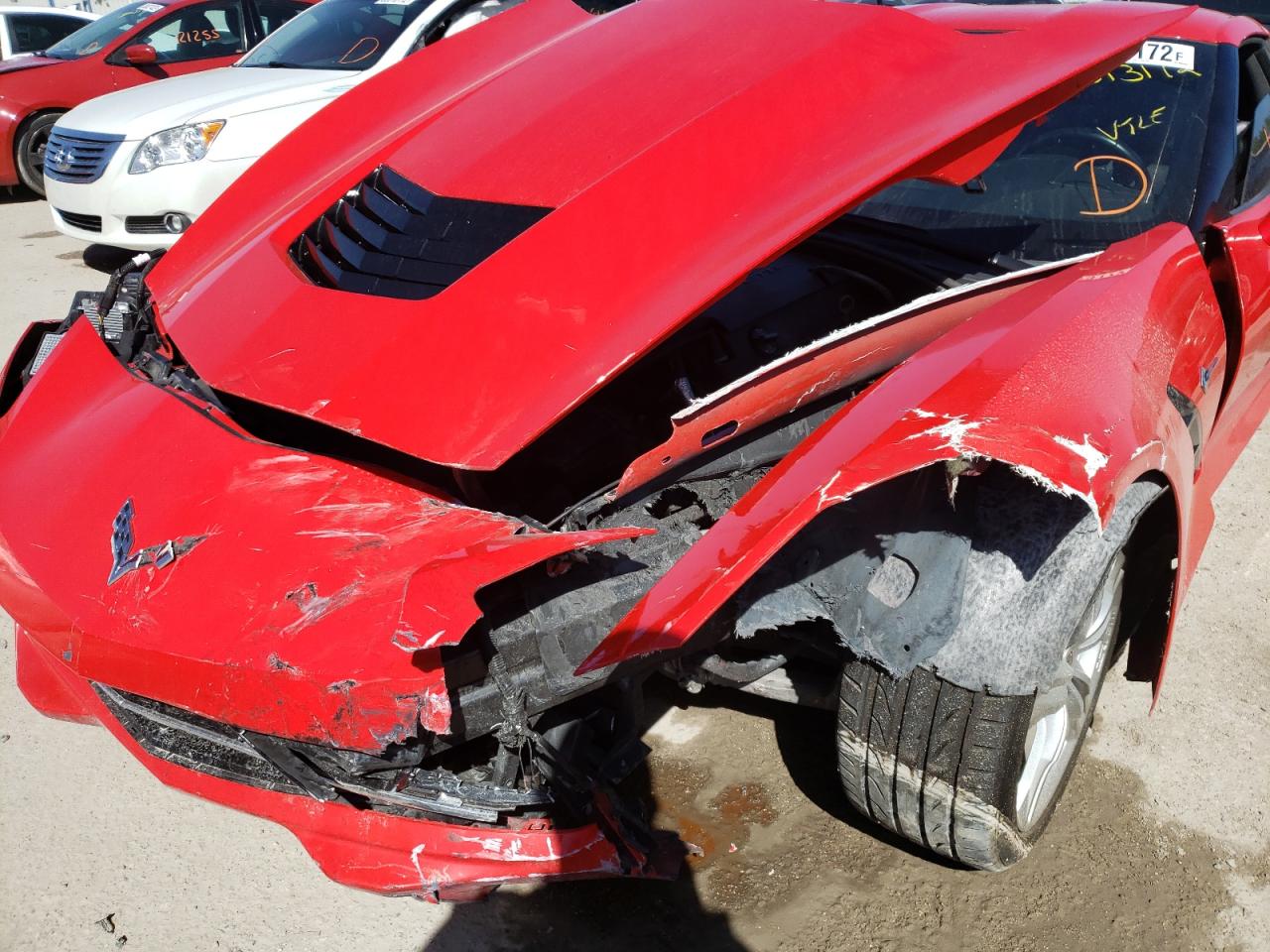 Photo 9 from auction – 2017 CHEVROLET CORVETTE S with VIN 1G1YB2D72H5122737